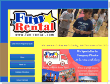 Tablet Screenshot of fun-rental.com